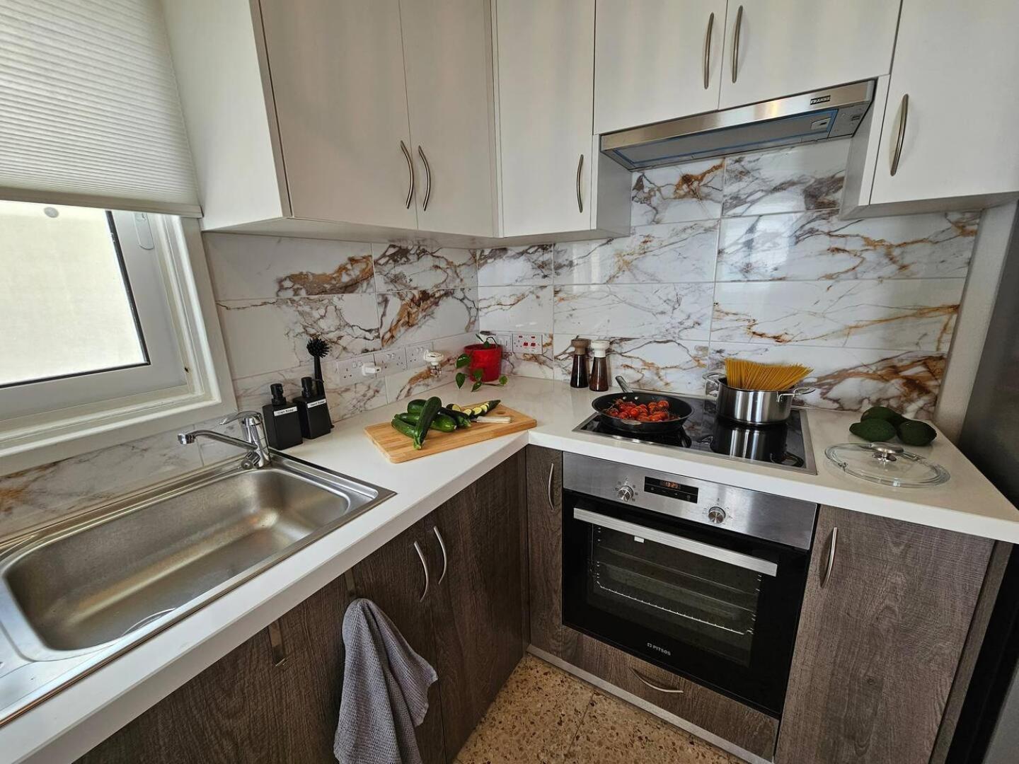 Ammos Beachfront Villa Paradise Larnaca Esterno foto