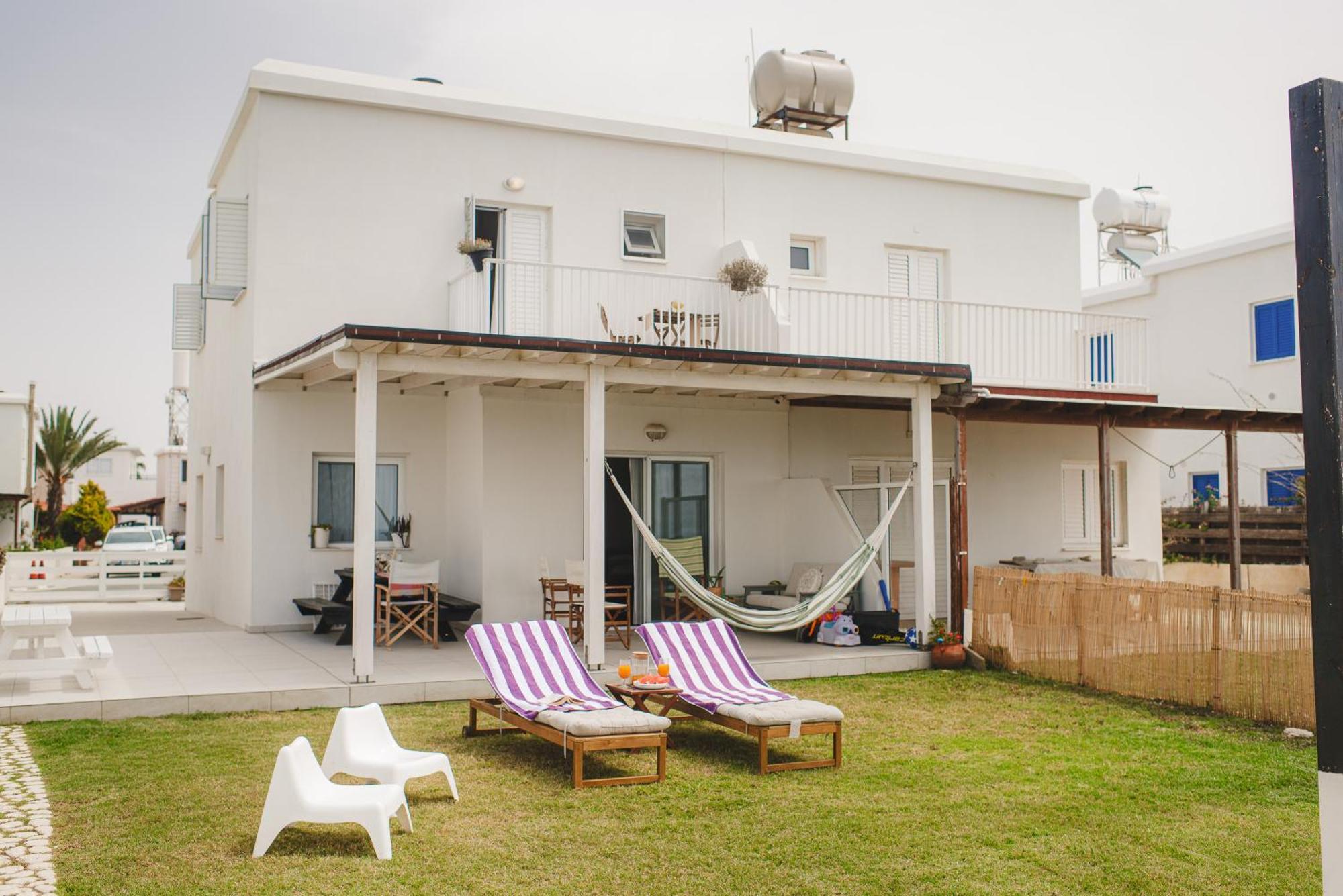 Ammos Beachfront Villa Paradise Larnaca Esterno foto